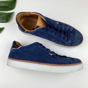 Allen Edmonds Casual Sneakers Blue Suede Men's 9